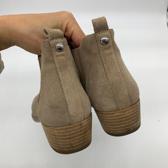 Michael Kors Suede Leather Boots Women Size 9M Ankle Bootie - Picture 12 of 14